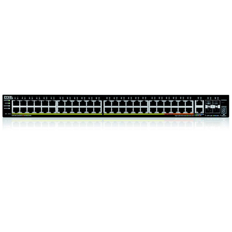 ZYXEL XGS2220-54, 54port, 600W PoE, 1Y Nebula FlexPro