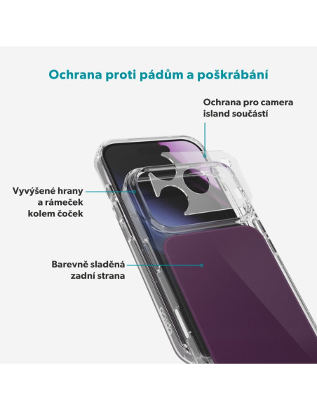 Epico Tile Mag+ Case iPhone 17 Pro/18 Pro fialová