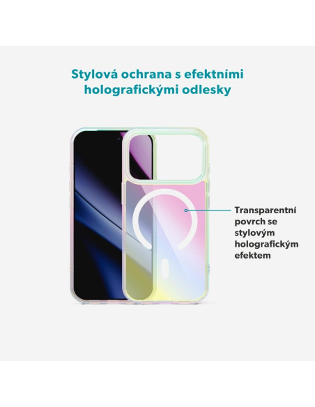 Epico Holographic Mag+ Case iPhone 17 Pro/18 Pro