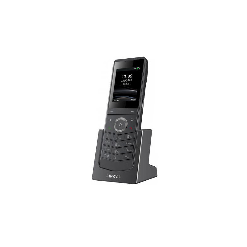 Linkvil W611W SIP WiFi telefón, 2,4" bar. LCD, WiFi6, IP67