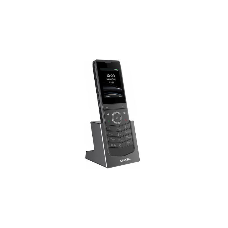 Linkvil W611W SIP WiFi telefón, 2,4" bar. LCD, WiFi6, IP67