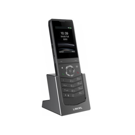 Linkvil W611W SIP WiFi telefón, 2,4" bar. LCD, WiFi6, IP67