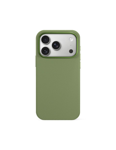 Epico SolidWoven Mag+ Case iPhone 17 Pro/18 Pro zelená