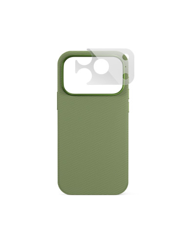 Epico SolidWoven Mag+ Case iPhone 17 Pro/18 Pro zelená