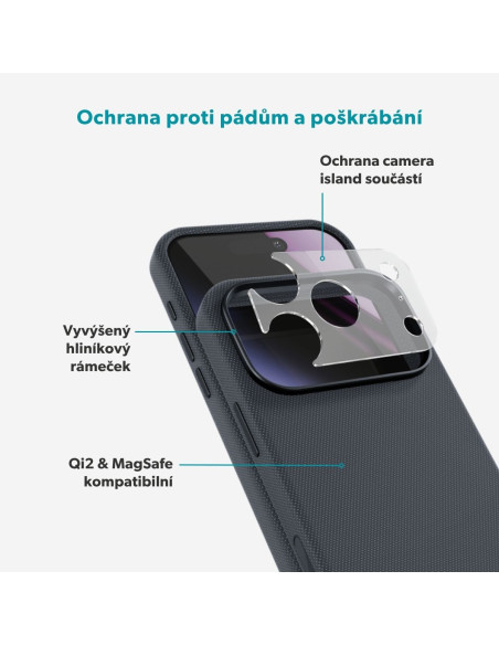 Epico SolidWoven Mag+ Case iPhone 17 Pro/18 Pro čierna