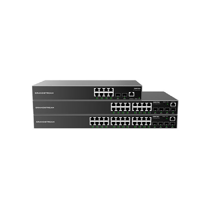 Grandstream GWN7803P Managed Network PoE Switch 24 1Gbps portov s PoE, 4 SFP portami