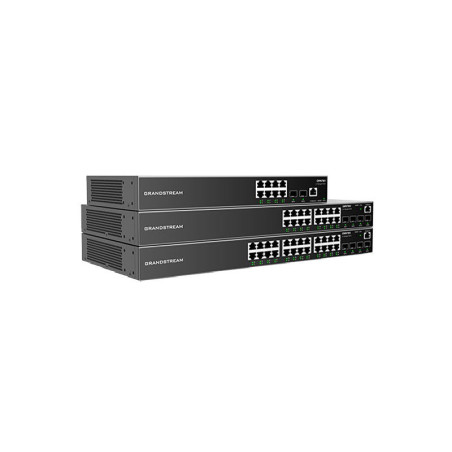 Grandstream GWN7803P Managed Network PoE Switch 24 1Gbps portov s PoE, 4 SFP portami