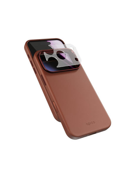 Epico Leather Mag+ Case iPhone 17 Pro Max/18 Pro Max hnedá