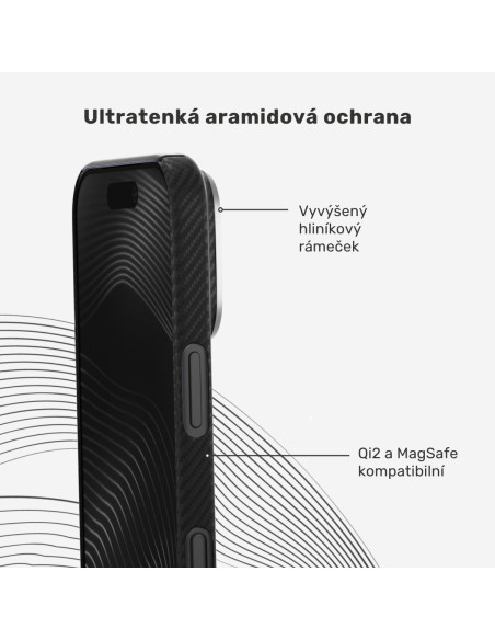 Epico UNUM SlimAramid Mag+ Case iPhone 17 Pro Max/18 Pro Max