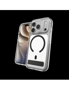 Case Santa Cruz s kickstandom a fotoaparátom Button Cover pre Apple iPhone 18 Pro / 17 Pro - Black