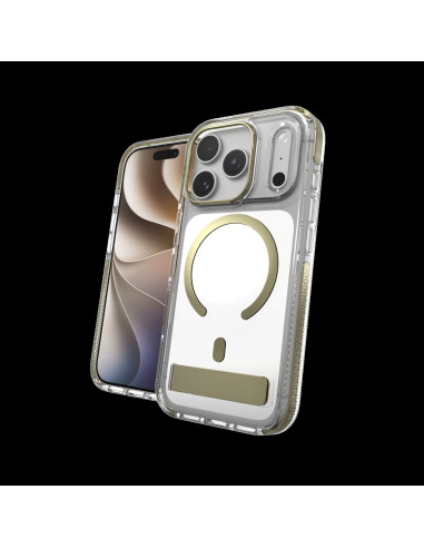 Case Santa Cruz Snap Kickstand Metallic with Camera Button Apple iPhone 18 Pro / 17 Pro - Gold