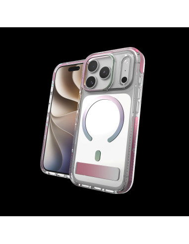 Case Santa Cruz Snap Kickstand Metallic with Camera Button Apple iPhone 18 Pro / 17 Pro - Opalescent