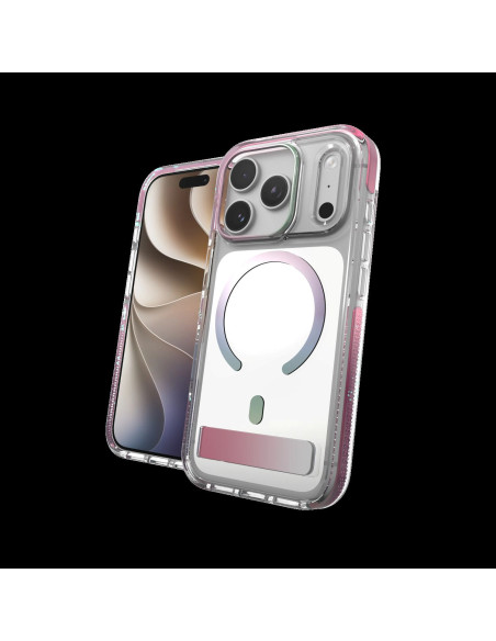 Case Santa Cruz Snap Kickstand Metallic with Camera Button Apple iPhone 18 Pro / 17 Pro - Opalescent