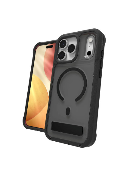 Case Rainier Snap Kickstand Apple iPhone 18 Pro Max / 17 Pro Max - Smoke Black