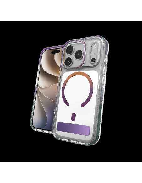 Case Santa Cruz Snap Kickstand Metallic with Camera Button Apple iPhone 18 Pro/17 Pro CosmicRadiance