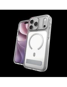 Case Santa Cruz Snap Kickstand Metallic with Camera Button Apple iPhone 18 Pro Max/17 Pro Max Silver