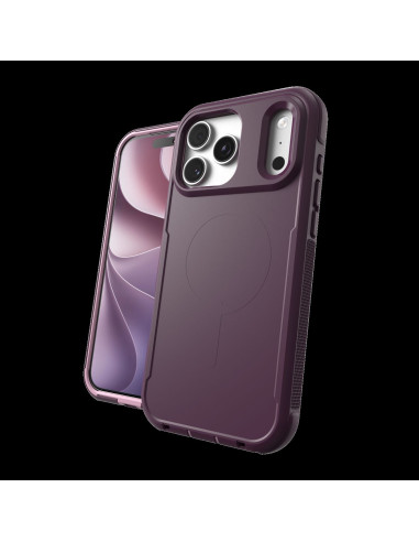 Case Teton Snap with Kickstand and Holster pre Apple iPhone 18 Pro / 17 Pro - Aubergine