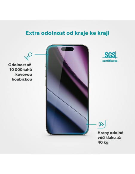 Epico Hero+ Glass 3D iPhone 17 Pro Max/18 Pro Max