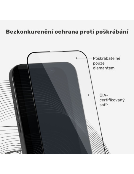 Epico UNUM SapphireShield 3D iPhone 17 Pro/18 Pro