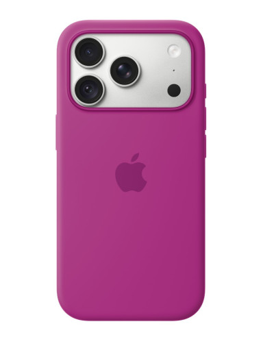 iPhone 18 Pre Silicone Case with MS - Magenta