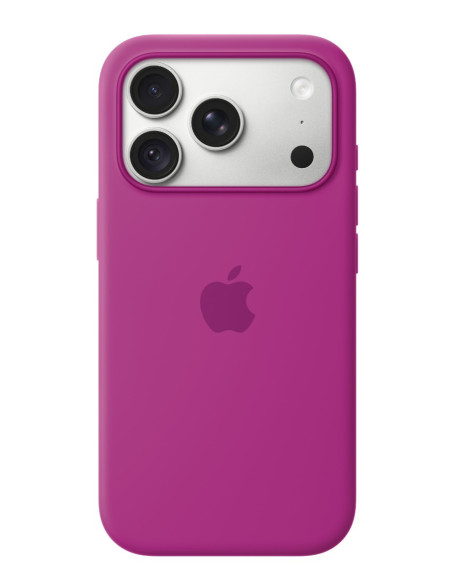 iPhone 18 Pre Silicone Case with MS - Magenta