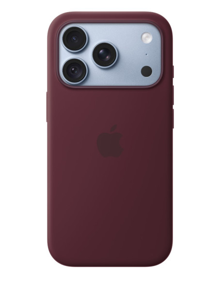 iPhone 18 Pre Silicone Case with MS - Burgundy