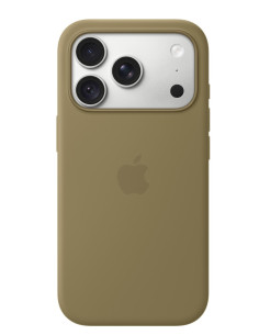 iPhone 18 Pre Silicone Case with MS - Olive