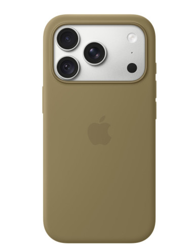 iPhone 18 Pre Silicone Case with MS - Olive