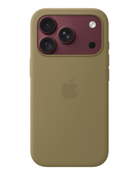 iPhone 18 Pre Silicone Case with MS - Olive
