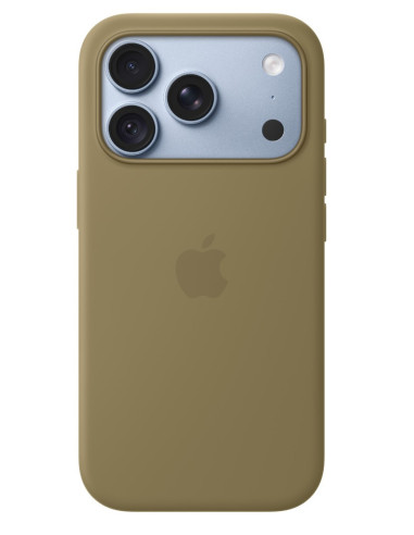 iPhone 18 Pre Silicone Case with MS - Olive
