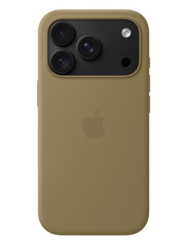 iPhone 18 Pre Silicone Case with MS - Olive