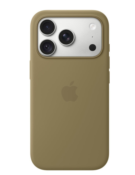 iPhone 18 Pre Silicone Case with MS - Olive