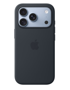 iPhone 18 Pre Silicone Case with MS - Navy Blue