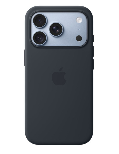 iPhone 18 Pre Silicone Case with MS - Navy Blue