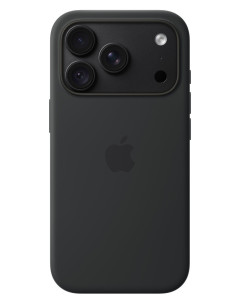 iPhone 18 Pre Silicone Case with MS - Black