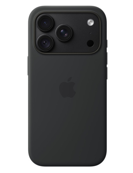 iPhone 18 Pre Silicone Case with MS - Black