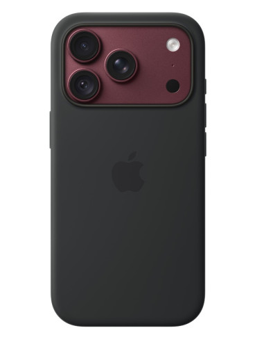 iPhone 18 Pre Silicone Case with MS - Black