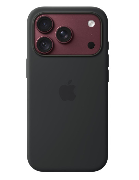 iPhone 18 Pre Silicone Case with MS - Black