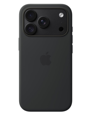 iPhone 18 Pre Silicone Case with MS - Black
