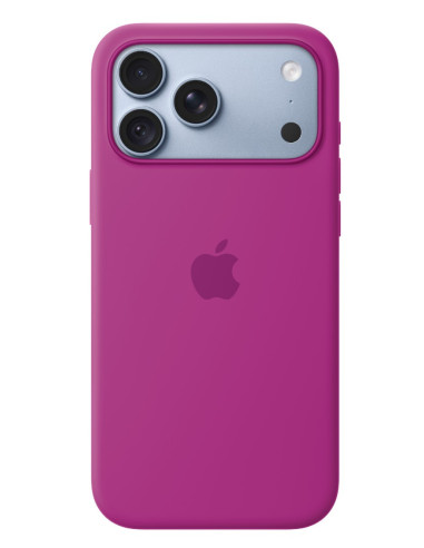 iPhone 18 Pre Max Silicone Case with MS - Magenta
