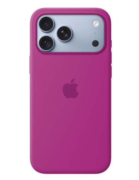 iPhone 18 Pre Max Silicone Case with MS - Magenta