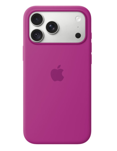 iPhone 18 Pre Max Silicone Case with MS - Magenta