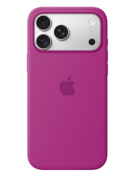iPhone 18 Pre Max Silicone Case with MS - Magenta