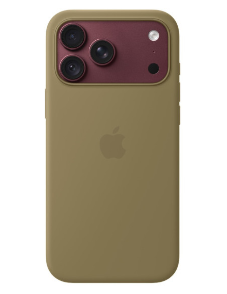 iPhone 18 Pre Max Silicone Case with MS - Olive