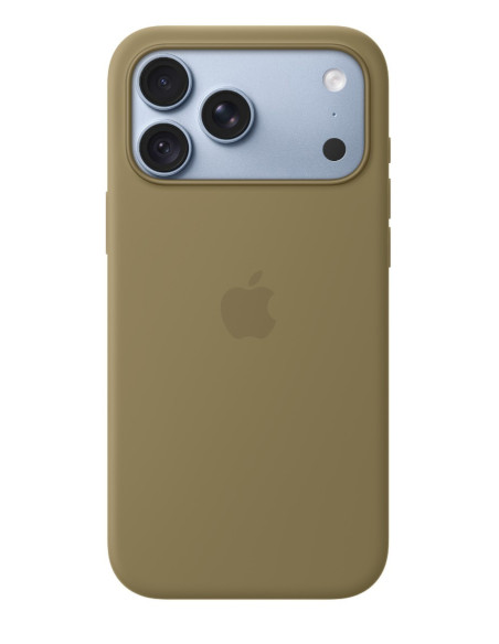 iPhone 18 Pre Max Silicone Case with MS - Olive
