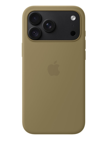 iPhone 18 Pre Max Silicone Case with MS - Olive
