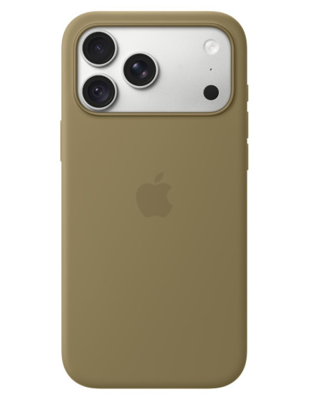 iPhone 18 Pre Max Silicone Case with MS - Olive