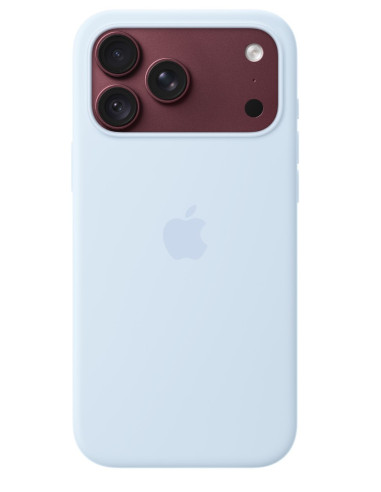 iPhone 18 Pre Max Silicone Case with MS - Cr.Blue