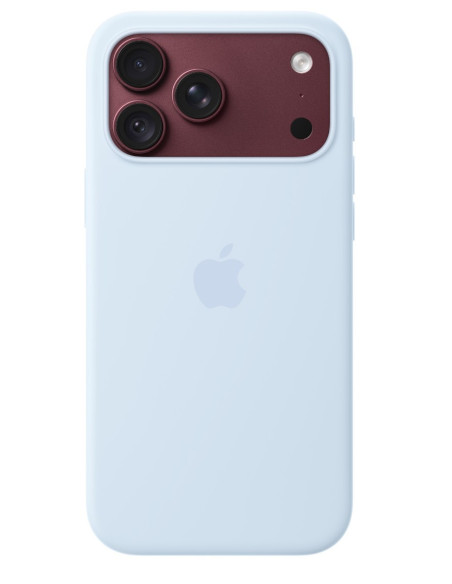 iPhone 18 Pre Max Silicone Case with MS - Cr.Blue