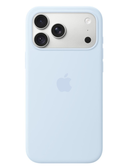 iPhone 18 Pre Max Silicone Case with MS - Cr.Blue